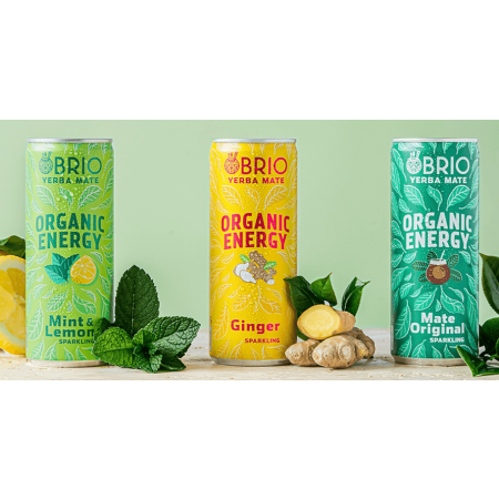 Brio Yerba Maté Energy Drink - Buy 3 get 1 FREE